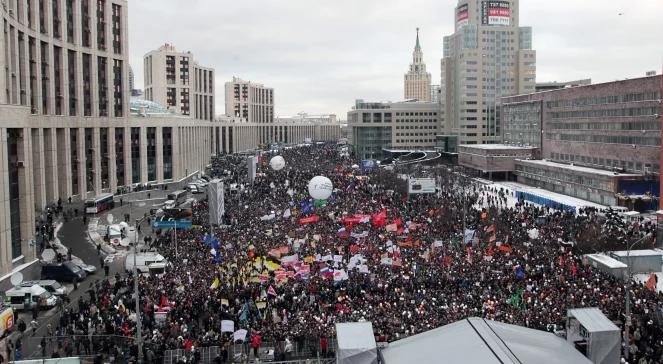 Moskwa: ponad 100 tys. na antyputinowskim proteście