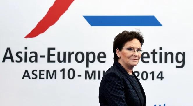 Premier Ewa Kopacz: wiek emerytalny jest sprawą zamkniętą