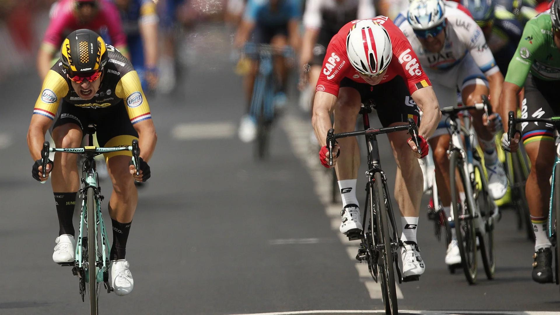Tour de France: Dylan Groenewegen idzie za ciosem. Holender triumfuje na ósmym etapie wyścigu