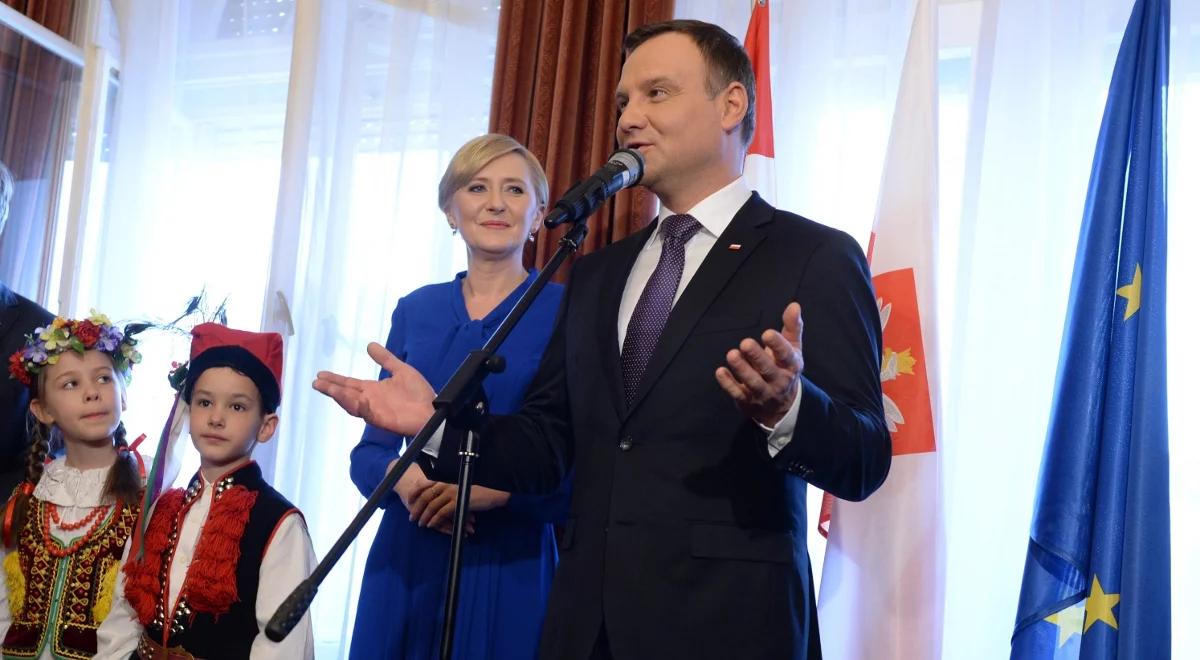 Prezydent Andrzej Duda: dbanie o polskość za granicą buduje siłę kraju