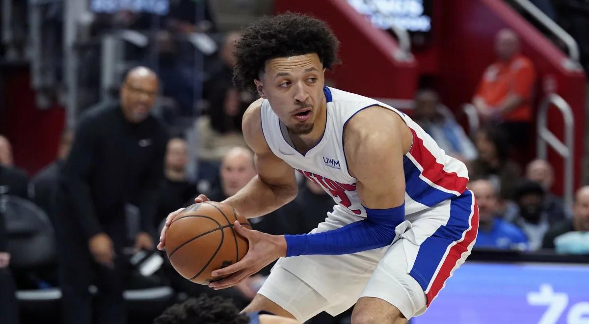 NBA: Detroit Pistons wreszcie wygrali. Nieudane urodziny LeBrona Jamesa 