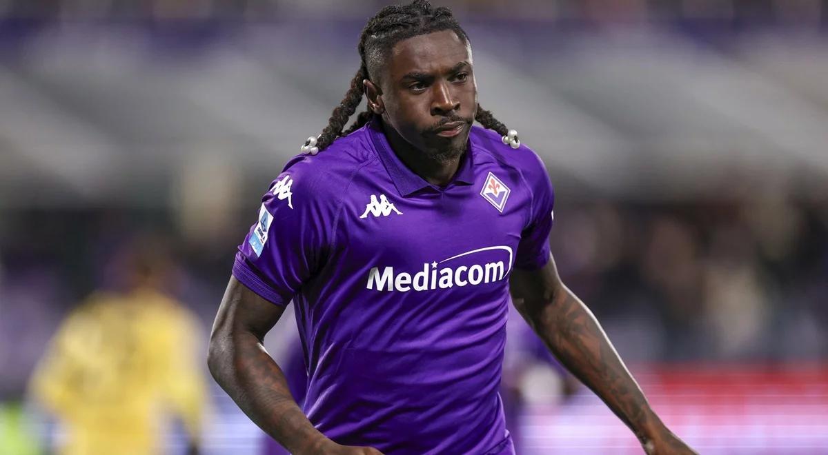 Gwiazdor Fiorentiny najadł się strachu. Moise Kean wraca do gry