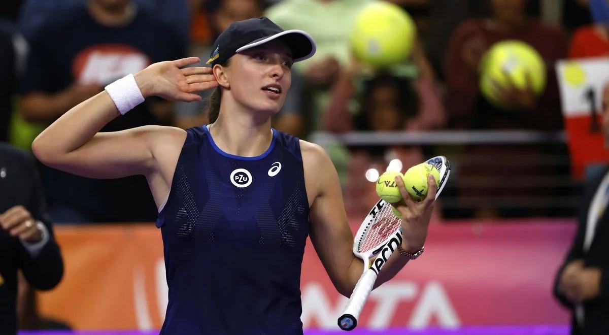 WTA Finals: Iga Świątek zdominowała Caroline Garcię. Zobacz skrót meczu [WIDEO]