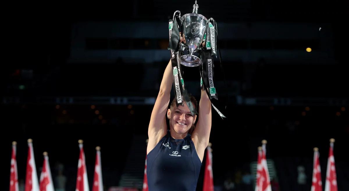 Agnieszka Radwańska wygrała WTA Finals. Największy sukces w karierze polskiej tenisistki