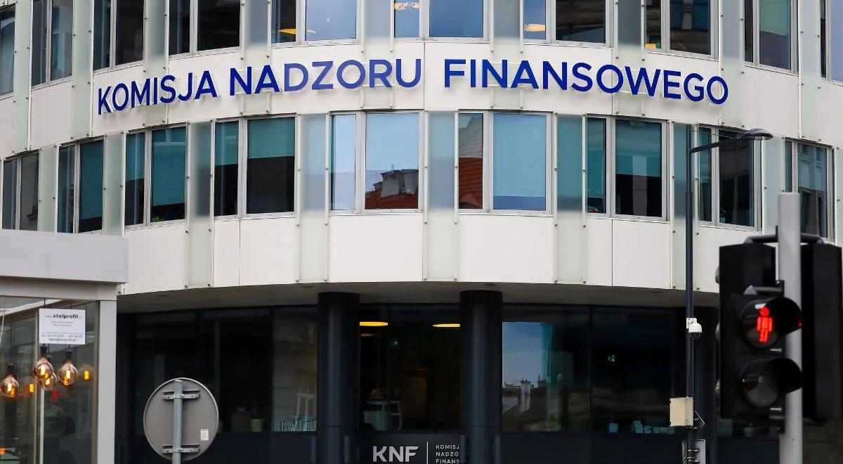 KNF wpisała nowe podmioty na listę ostrzeżeń publicznych