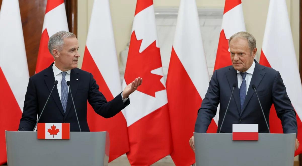 Spotkanie Tusk-Carney. "Polska zapomina o Kanadzie"
