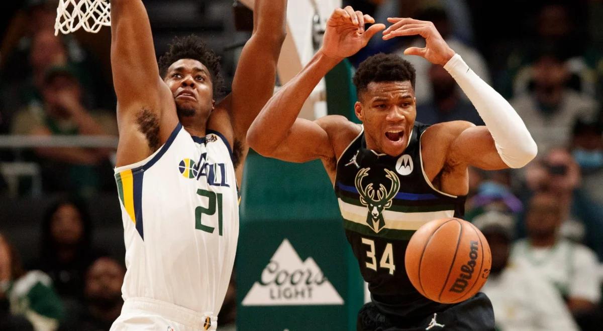 NBA: Bucks ulegli Jazz. Kolejna porażka obrońców tytułu