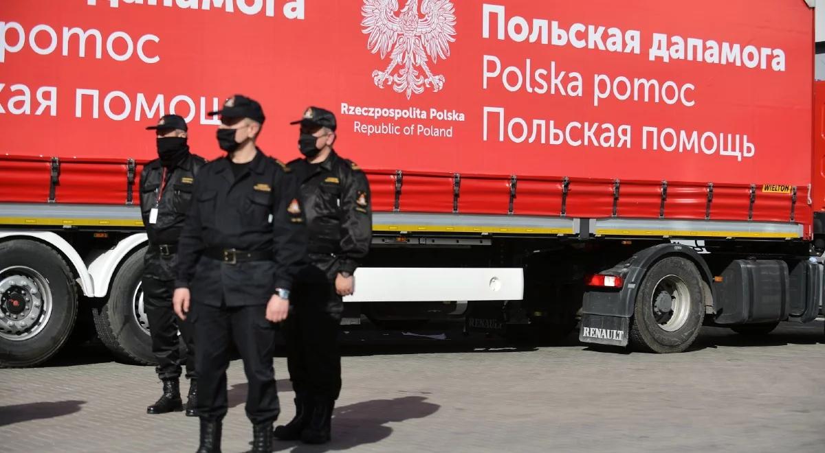Płyn dezynfekcyjny i maseczki. Polska pomaga Białorusi w kryzysie epidemii