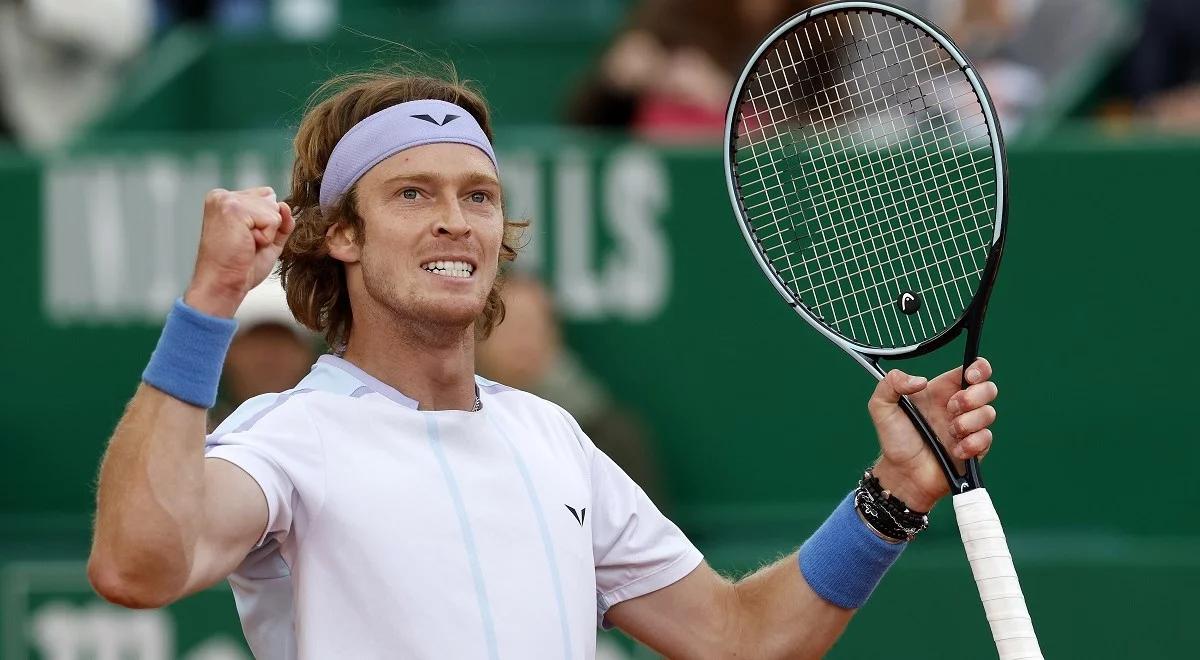 ATP Monte Carlo: Andriej Rublow lepszy od Rune w finale. 13. triumf rosyjskiego tenisisty