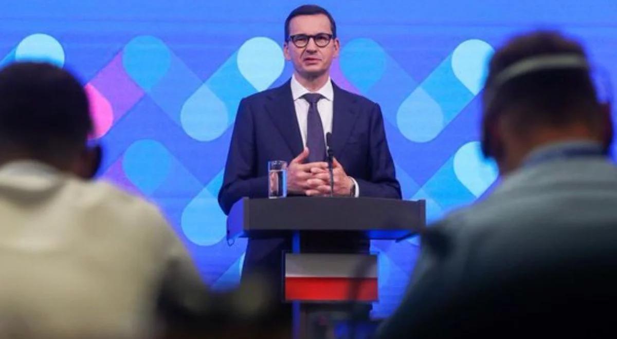 Szczyt V4. Premier Morawiecki: nie zgadzamy się na kontyngenty, kwoty ani przydziały migrantów