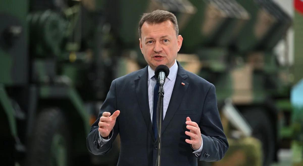 Polskie wsparcie dla Ukrainy. Minister Błaszczak: sojusznicy doceniają nasze zaangażowanie