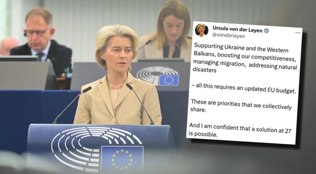 Pakiet stabilnego finansowania dla Ukrainy. Von der Leyen: możliwe jest porozumienie