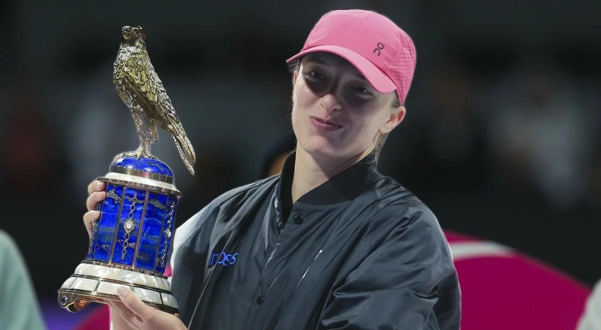 WTA Doha: Iga Świątek zgarnęła fortunę. Kwota może robić wrażenie