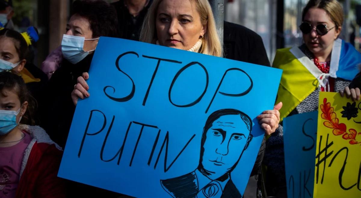 Ukraina chce natychmiastowych sankcji na Rosję. USA: jest za wcześnie