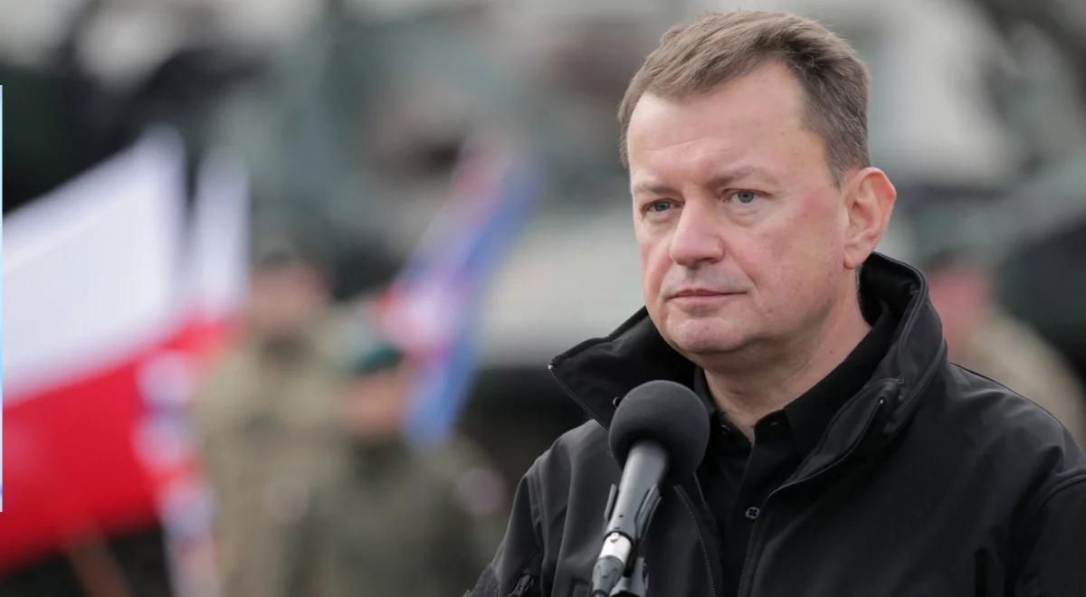 "Zachowanie niegodne oficera Wojska Polskiego". Szef MON o słowach gen. Mirosława Różańskiego