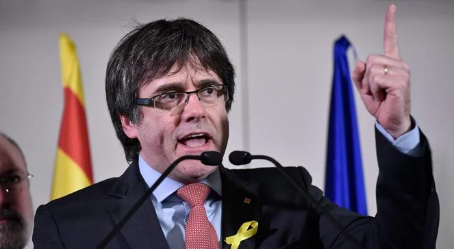 Madryt nie zgadza się, by Puigdemont rządził Katalonią z Brukseli