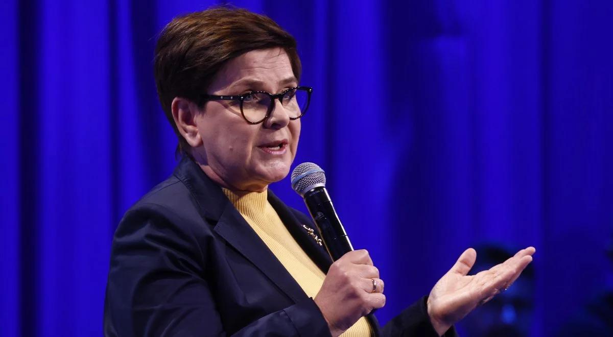 Szydło o Tusku: dlaczego mamy wierzyć, że dotrzyma słowa, skoro w przeszłości tak wiele razy je złamał