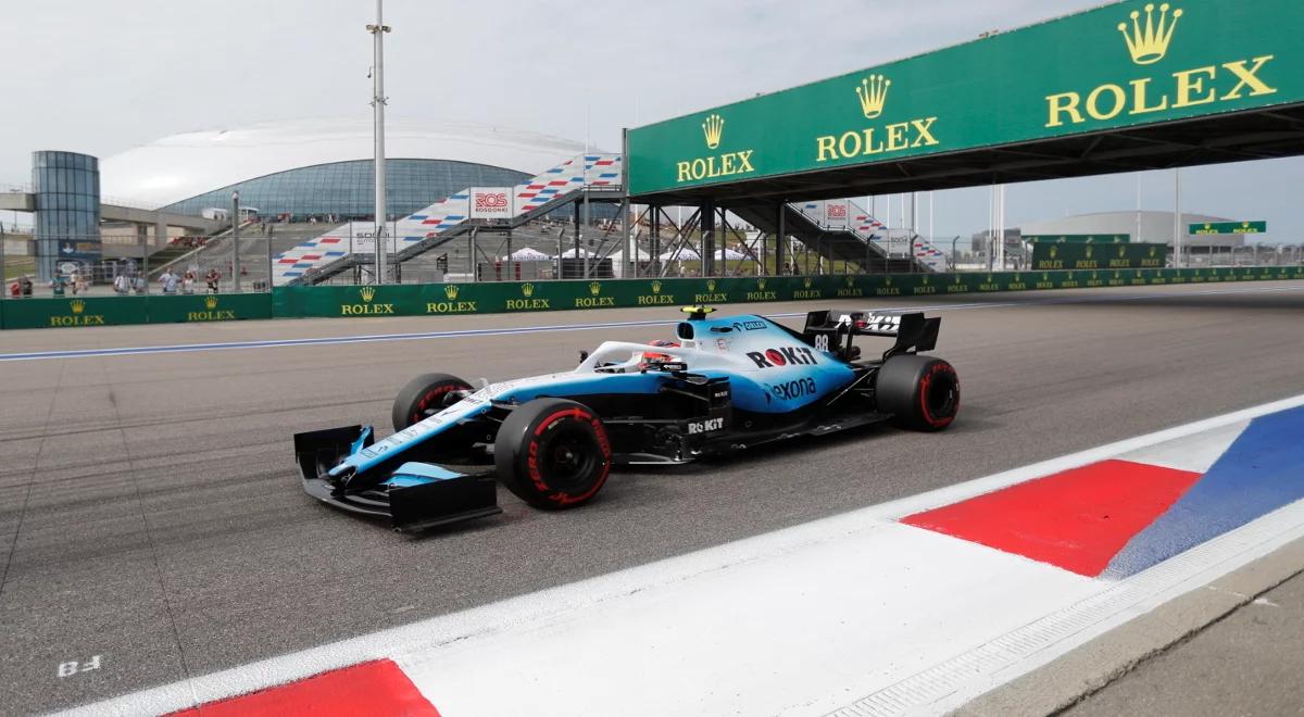 Formuła 1: Kubica ostatni na drugim treningu przed Grand Prix Rosji