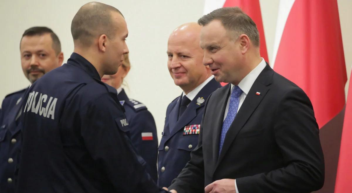 Prezydent: elementem silnego państwa są sprawnie działające służby