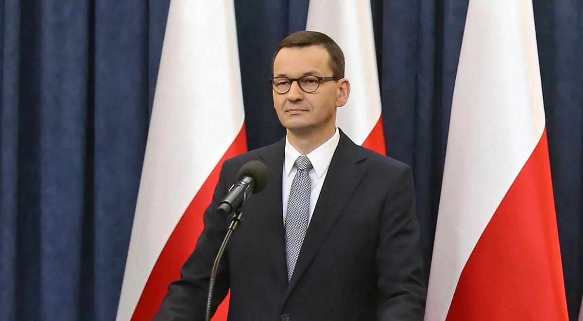 Mateusz Morawiecki: prezydent buduje państwo silne dla silnych, wyrozumiałe dla słabszych