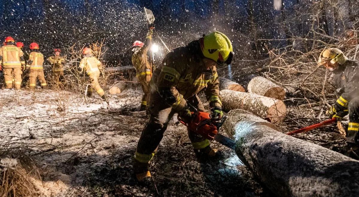 Niż Dudley spowodował pogodowy armagedon nad Polską. Strażacy interweniowali ponad 13 tysięcy razy