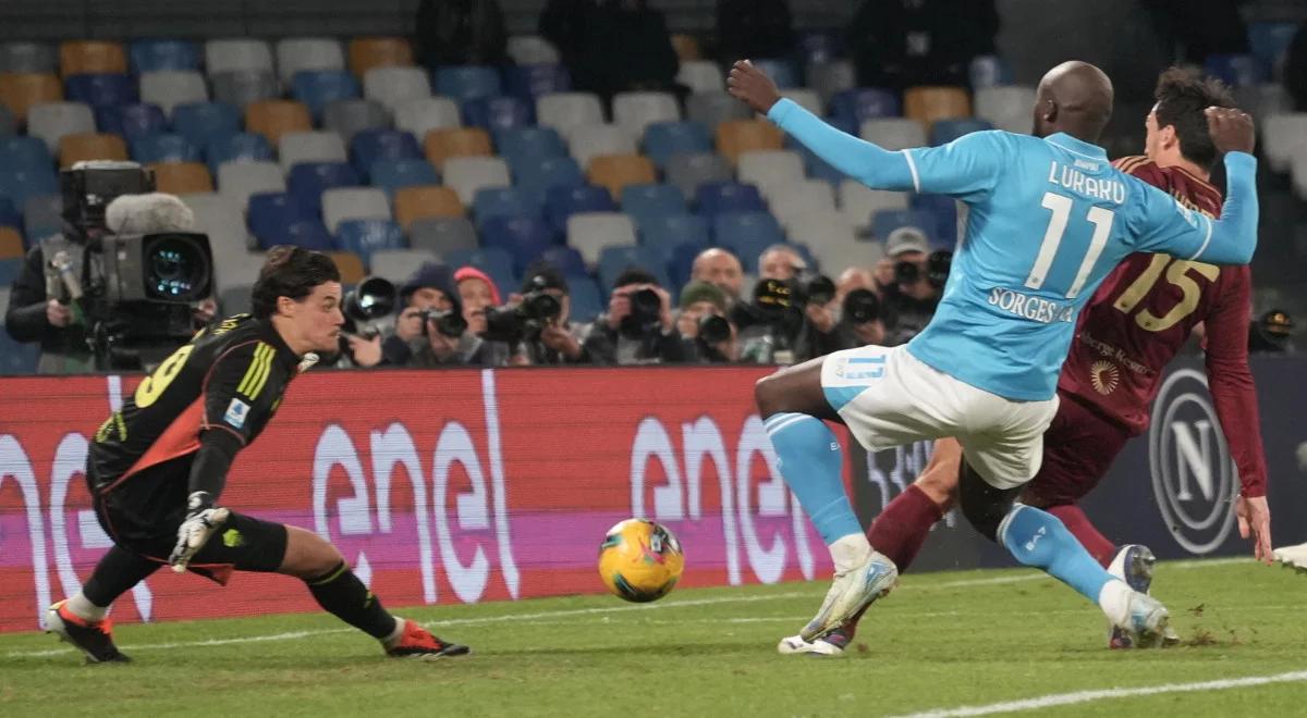 Serie A. SSC Napoli wróciło na fotel lidera. Lukaku dał wygraną z Romą 