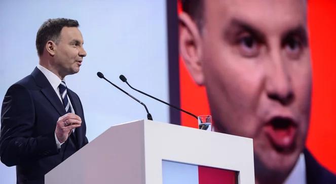 Kandydat na prezydenta patrzy na Wschód