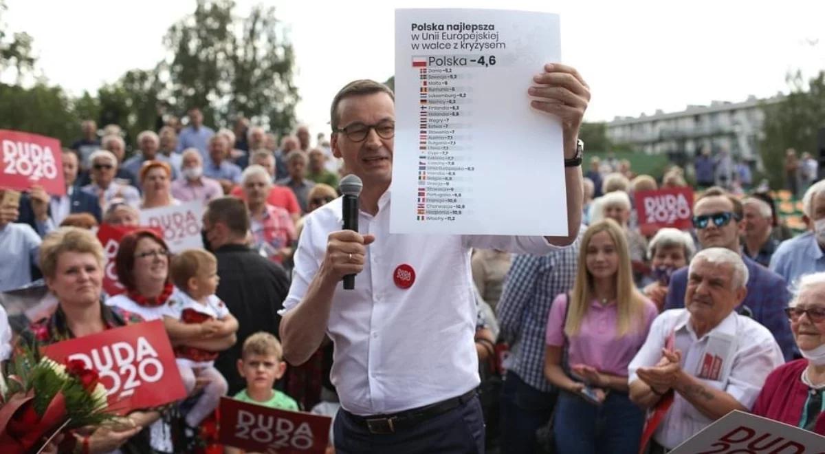 "Szczyt bezczelności w Himalajach hipokryzji". Premier ws. słów kandydata KO o sytuacji gospodarczej Polski