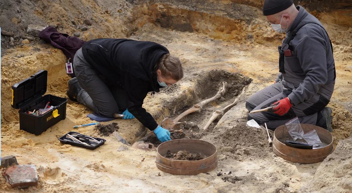 Zabici "metodą katyńską". W Lublinie odnaleziono szczątki ofiar terroru z lat 1948-52