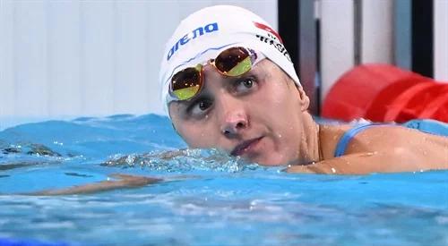 Pływaczka Katarzyna Wasick z c...