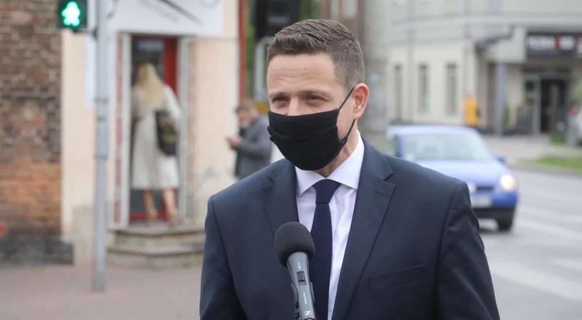 "Absolutnie skandaliczna wypowiedź". Hajdasz o groźbach Trzaskowskiego wobec dziennikarzy TVP