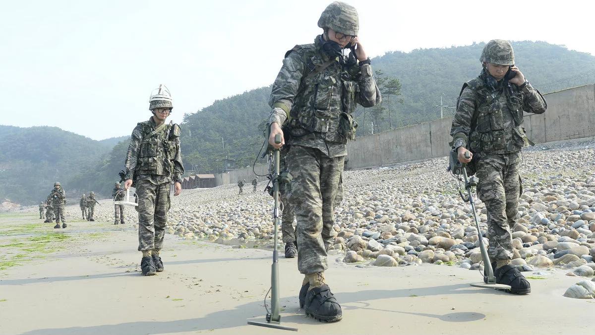 Eksplozja na koreańskiej granicy. Ranni żołnierze