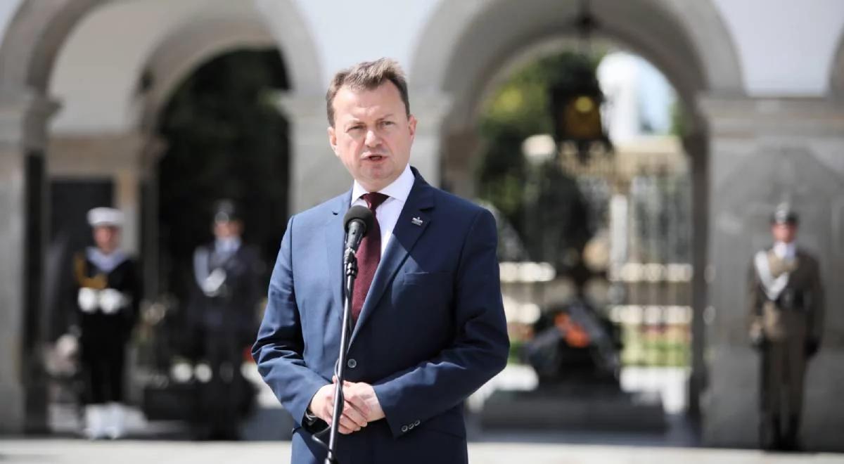 "Wpływa na zaufanie Polaków do Wojska Polskiego". Szef MON o służbie Garnizonu Warszawa