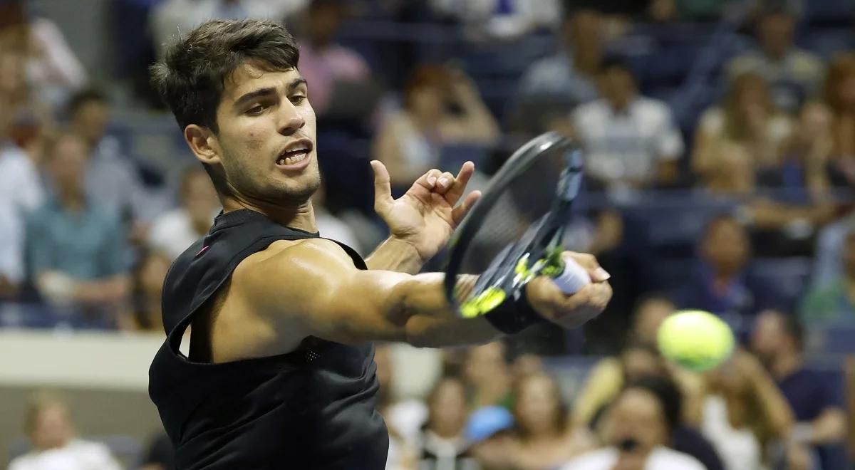 US Open. Carlos Alcaraz się nie zatrzymuje. Hiszpan wygrał 15. wielkoszlemowy mecz z rzędu