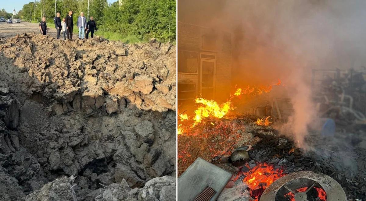 Potężne kratery, iskandery, drony. Rosja atakowała, są zabici cywile