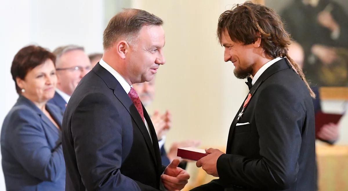 Himalaiści z zimowej wyprawy na K2 odznaczeni przez Andrzeja Dudę. "Niewyobrażalne, a jednak poszliście"