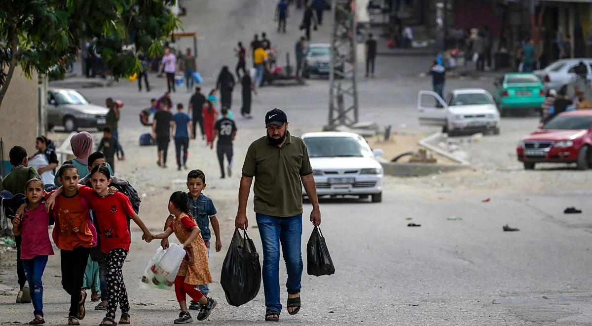 Hamas wezwał do zignorowania nakazu ewakuacji. Sto tysięcy osób zostało w północnej części Gazy