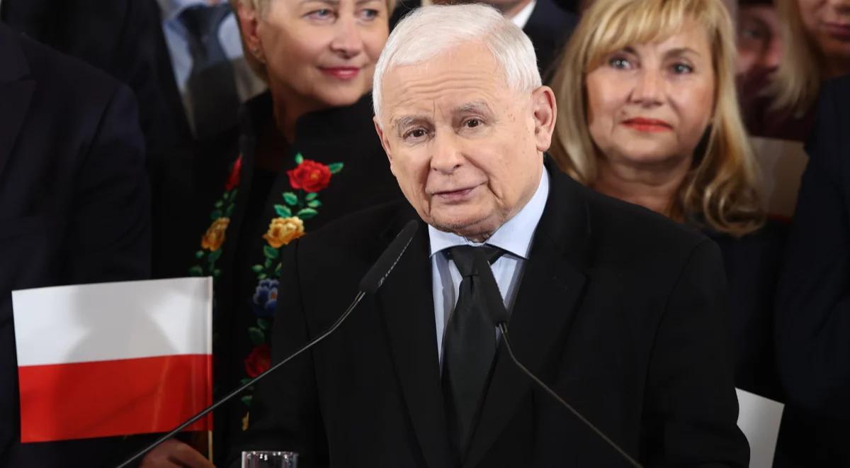 Jarosław Kaczyński: głosowanie na inne partie niż PiS jest głosowaniem na Tuska