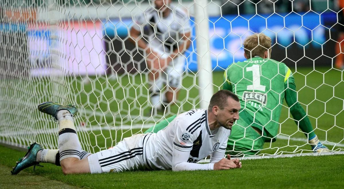 Ekstraklasa: Kucharczyk przeprasza rywala i sędziego meczu Legia - Lech za swoje zachowanie