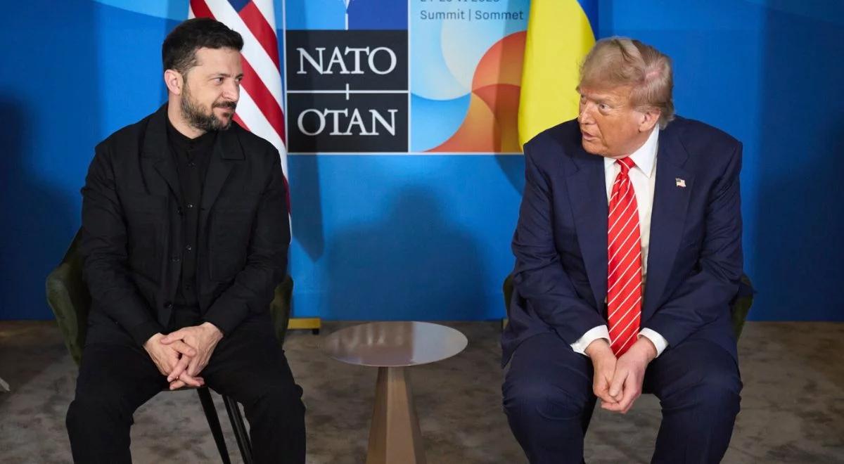 Trump spotkał się z Zełenskim. Wiadomo, o czym rozmawiali