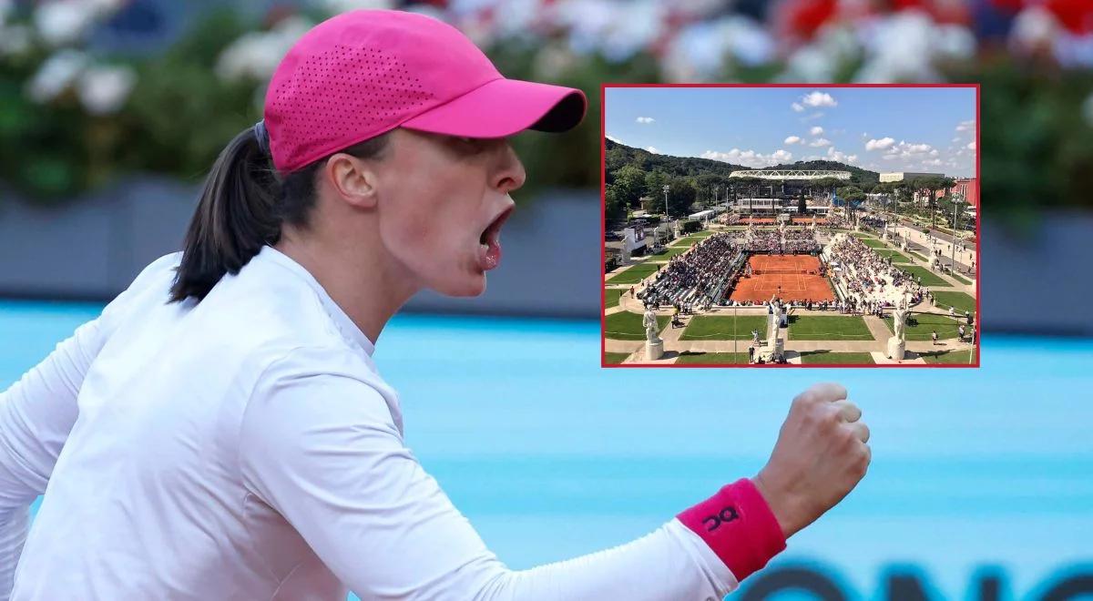 WTA Rzym. Zapracowana Iga Świątek zaczyna turniej. O której pierwszy mecz? 