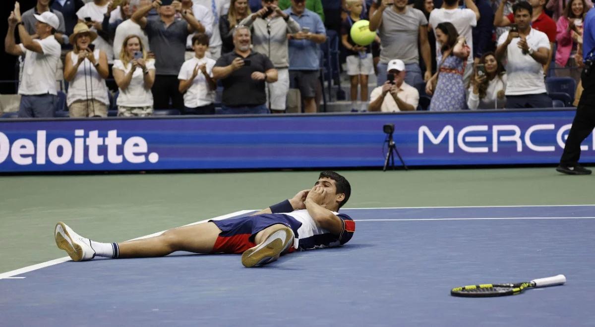 US Open: Hiszpan Alcaraz sprawcą sensacji w Nowym Jorku. Tsitsipas wyeliminowany w trzeciej rundzie