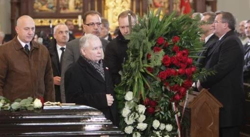 Kaczyński: Marek Rosiak zginął za mnie