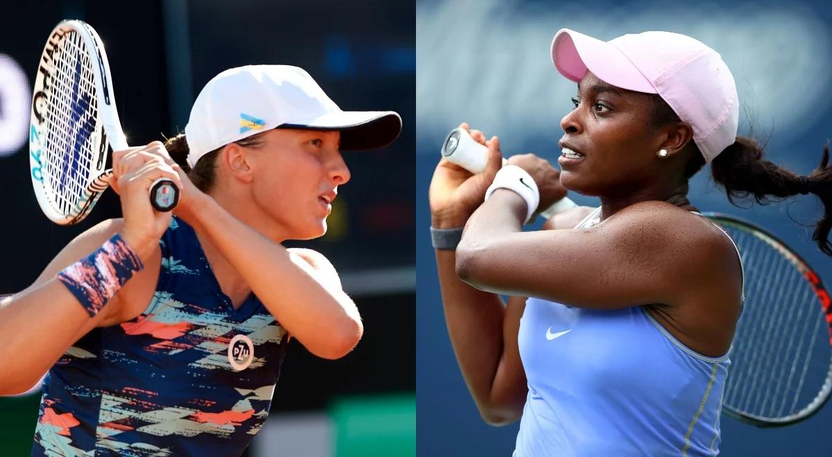 WTA Cincinnati: Iga Świątek - Sloane Stephens. Kiedy i o której mecz Polki?