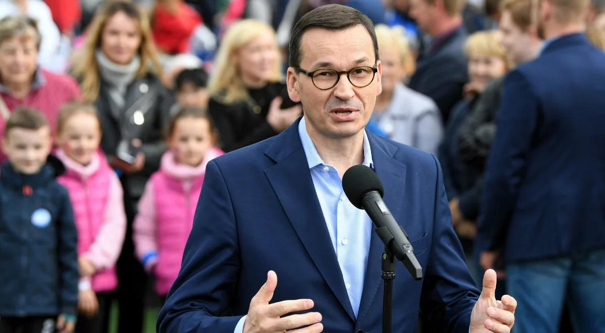 Premier Mateusz Morawiecki: rodziny powinny być fundamentem rozwoju