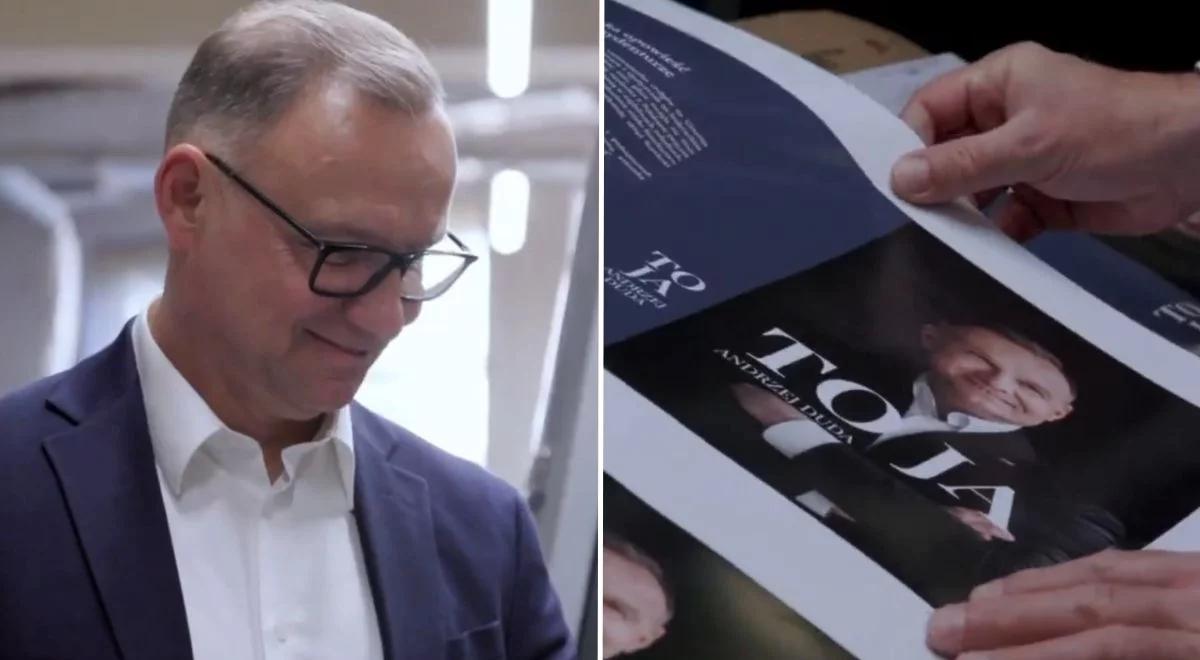 Andrzej Duda promuje swoją autobiografię. Opublikował wideo
