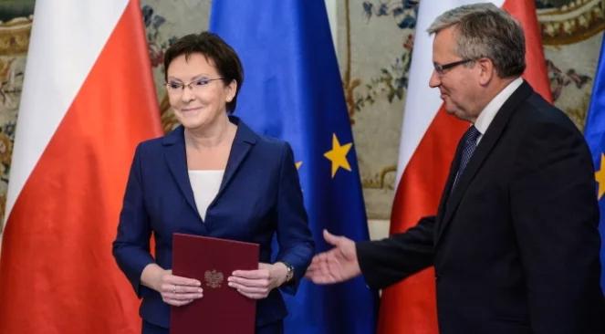 Prezydent Bronisław Komorowski desygnował w poniedziałek Ewę Kopacz na premiera