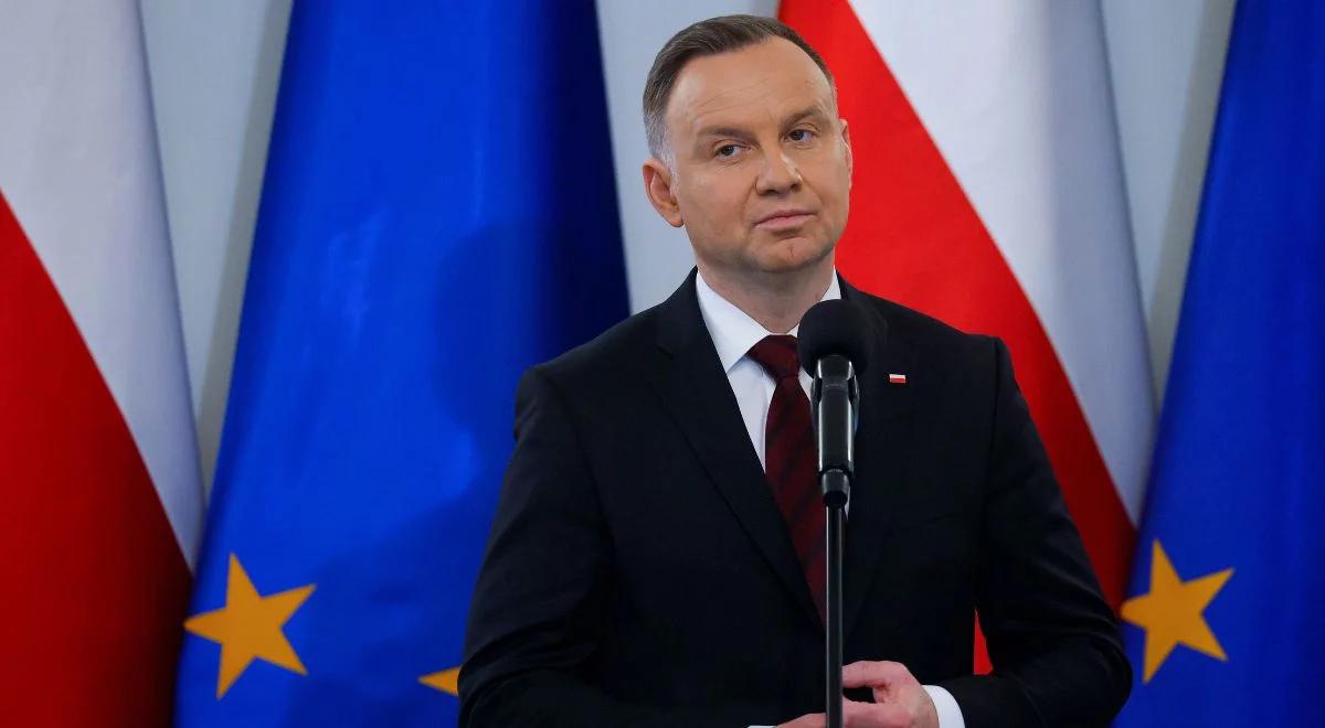 Zgodność ustawy o SN z konstytucją. Prezydent Andrzej Duda zabrał głos