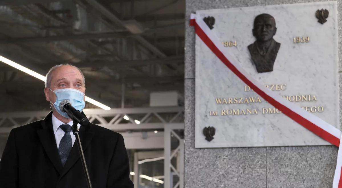 Roman Dmowski patronem Dworca Wschodniego w Warszawie