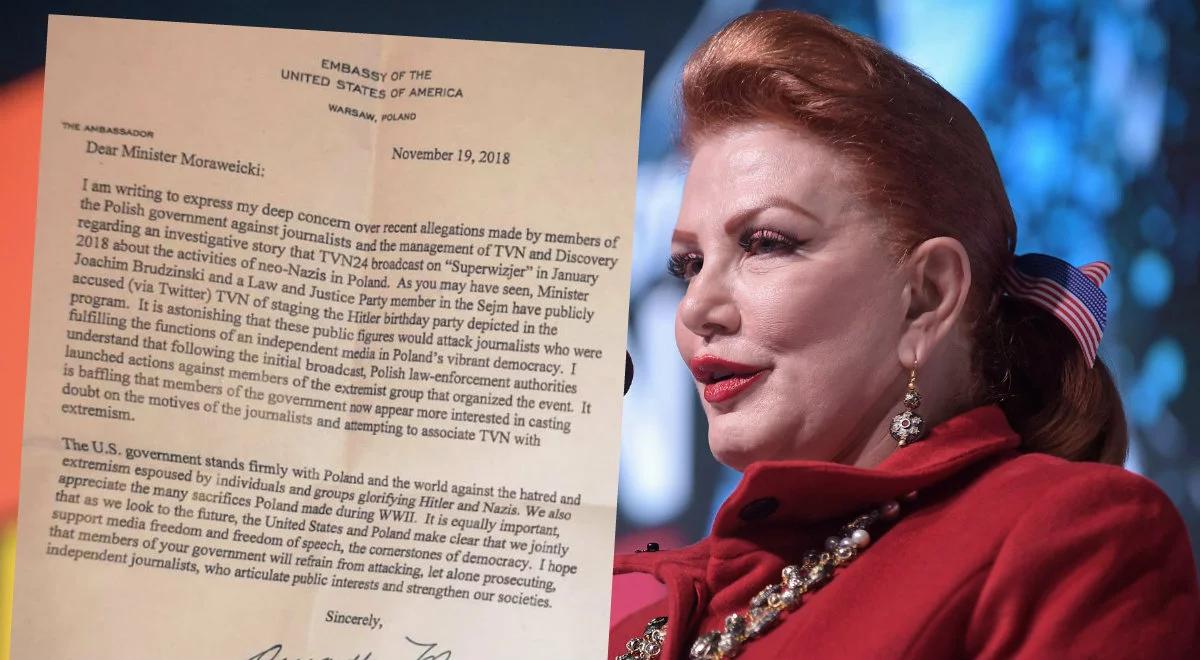 Sprawa listu ambasador USA. Kancelaria Prezydenta zabrała głos